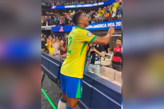 El jugador es el capitán del equipo de Brasil. /FOTO: CAPTURA DE VIDEO