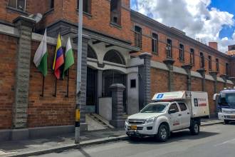 Estación de Policía La Candelaria. FOTO: ARCHIVO - ANDRÉS FELIPE OSORIO GARCÍA