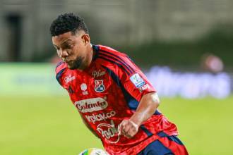 Frank Fabra, lateral del Independiente Medellín. FOTO: MANUEL SALDARRIAGA
