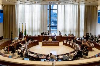 La última vez que el Concejo citó a sesión a puerta cerrada fue en abril de 2014, cuando discutieron la difícil situación de seguridad que atravesaba la ciudad por la guerra entre grupos criminales. FOTO: JAIME PÉREZ