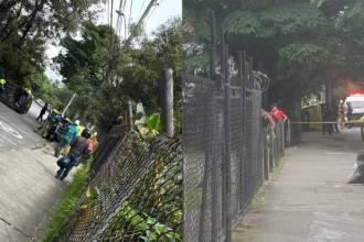 Accidente en la avenida Regional. FOTO: D.R.A 