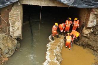 El canal busca, además, mitigar riesgos de la quebrada La Presidenta. FOTO: ALCALDÍA DE MEDELLÍN