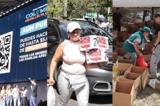 Las personas compraron la boleta, llevaron su aporte en especie y otros se sumaron como voluntarios por la misma causa. FOTOS: ALEJANDRO ZAPATA