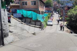 Barrio El Pinal, comuna 8 Villa Hermosa de Medellín. /FOTO: ANDRÉS GARCÍA