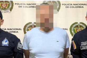 Captura del ciudadano canadiense que poseía circular roja de Interpol. /FOTO: CORTESÍA