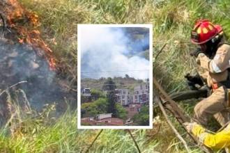 Ardió Bello: dos incendios forestales se reportaron el 31 de julio