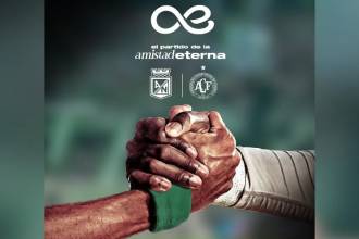 Campaña de invitación al encuentro futbolero. FOTO: IG NACIONALOFICIAL