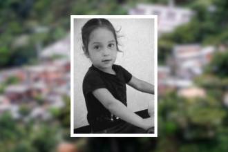 Ella era Michelle Dayana Henao. La menor desapareció en Buriticá el 24 de agosto. FOTO: MANUEL SALDARRIAGA Y CORTESÍA 