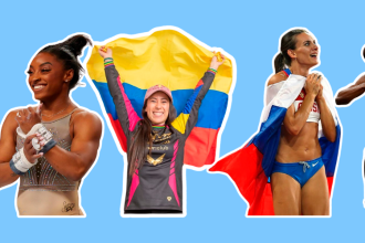 De izquierda a derecha: Michael Phelps, Simone Biles, Mariana Pajón, Yelena Isinvayeba y Usain Bolt. /FOTOS: REDES SOCIALES