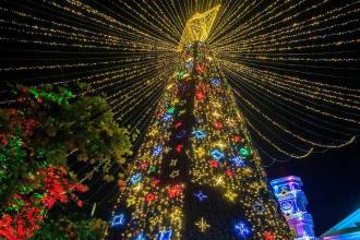 Este viernes 21 de noviembre arrancará oficialmente la temporada navideña en Envigado. FOTO: ANDRÉS CAMILO SUÁREZ ECHEVERRY