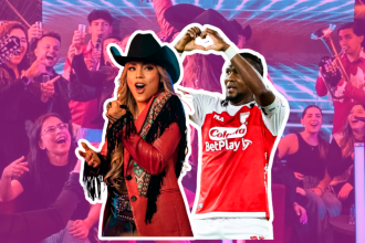 La cantante Adriana Bottina y el futbolista Hugo Rodallega. /FOTO: INSTAGRAM @adrianabottina - @rodallega20