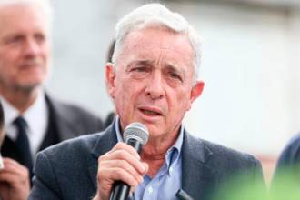El expresidente Álvaro Uribe Vélez. /FOTO: COLPRENSA