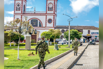 Parque principal de La Unión, Antioquia. /FOTO: JUAN ANTONIO SÁNCHEZ