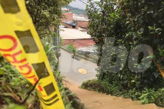 En estas escalas se desplomó Alexander Navales en Manrique. FOTO: LAURA ROSA JIMÉNEZ 