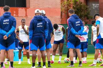 Plantel de la Selección Colombia en Guadalajara, México. FOTO: CORTESÍA FEDERACIÓN COLOMBIANA DE FÚTBOL (FCF)