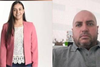 Natalia Urrego y Jorge Enrique Liévano. FOTO: TOMADA DE ALCALDÍA DE MEDELLÍN Y LINKEDIN