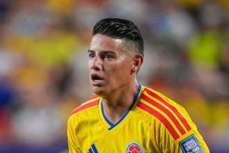 James Rodríguez disputando uno de los partidos con la Selección Colombia en el Mundial 2026. FOTO: TOMADA DE IG JAMESRODRIGUEZ10