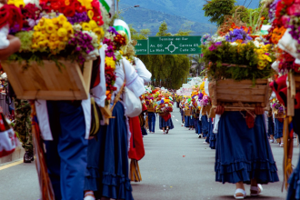 El Desfile de Silleteros se realizará el domingo, 10 de agosto. /FOTO: ALCALDÍA DE MEDELLÍN