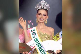Catalina Duque se convirtió en la cuarta colombiana en ganar Miss Internacional. FOTO: IG @Missosology_org