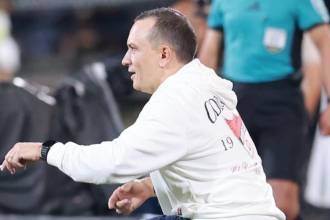 Alejandro Restrepo, DT Independiente Medellín. FOTO: MANUEL SALDARRIAGA