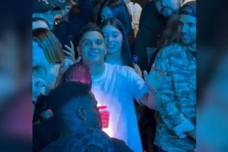 Juan Fernando Quintero juega actualmente con el River Plate de Argentina y se encuentra de vacaciones en Medellín. FOTO: CAPTURA DE VIDEO DE LUIS MIGUEL FUENTES