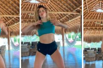 La presentadora compartió un video que dejó a más de uno boquiabierto. /FOTOS: CAPTURA DE PANTALLA