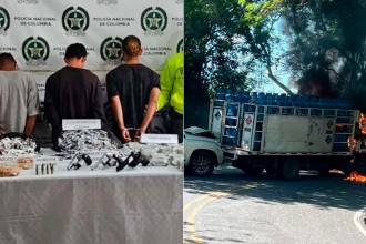 El hombre era buscado por el asesinato de un conductor en Venecia. /FOTO: GOBERNACIÓN DE ANTIOQUIA