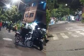 En este sector ocurrió la persecución que terminó en balacera. /FOTOS: DENUNCIAS ANTIOQUIA