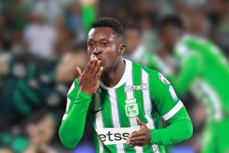 Marlos Moreno, figura del partido que salió con un pase gol y anotó el tanto que selló el 2-1 frente a Cali. FOTOS: MANUEL SALDARRIAGA