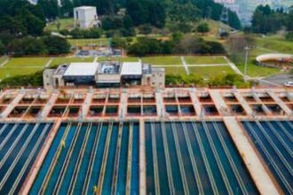 EPM moderniza la planta de potabilización Manantiales para aportar al bienestar de 703 mil hogares ubicados en el norte del Valle de Aburrá. La capacidad futura será de 950.500 usuarios. / FOTO: CORTESÍA EPM