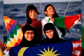 Las dos colombianas que hacían parte de la Flotilla Global Sumud fueron liberadas tras cinco días detenidas por la Marina israelí. / FOTO: CORTESÍA CANCILLERÍA