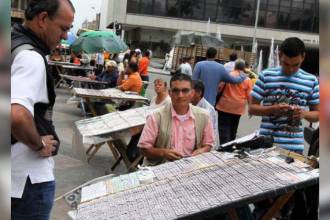 Loterías y chances en Medellín. / FOTO: JULIO HERRERA