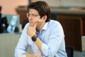 Precandidato presidencial Miguel Uribe Turbay. /FOTO: CAMILO SUÁREZ