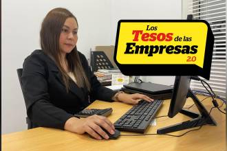 Viviana Jaramillo siente que es muy satisfactorio ver el crecimiento que ha tenido en esta organización, por la que guarda gratitud. FOTO: JAIDER ESCOBAR