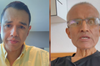 Izquierda: Diego Guauque. Derecha: Fredy Calvache (Q.E.P.D.). /FOTOS: TOMADAS DE VIDEO 