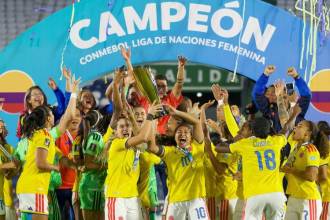 Estas mujeres sacaron a relucir sus poderes y consiguieron el primer título de este torneo. FOTO: TOMADA DE X @MUNDOPELOTANET