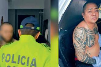 Alias Lukas, cabecilla de la banda Raphax (Izquierda) y alias Fede, cabecilla del grupo criminal ecuatoriano Los Choneros (Derecha). /FOTOS: CAPTURA DE VIDEO Y CORTESÍA