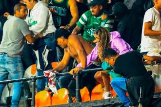 Luego de las discusiones presentes en el estadio, exdirigentes deportivos opinaron sobre lo que pasó y cómo debería responder la ciudad. / FOTO: Q’HUBO MEDELLÍN