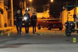 Afueras de la discoteca de Corinto, Cauca, donde ocurrió la masacre. / FOTO: TOMADO DE X @ELDIARIO