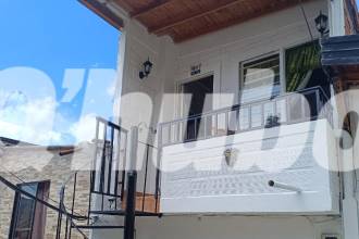 En esta casa del barrio Doce de Octubre fue donde encontraron sin vida a Antonio José Zapata Miranda, de 72 años. FOTO: Q’HUBO MEDELLÍN