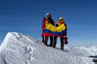 Dos colombianas volvieron a dejar el nombre del país en lo más alto. FOTO: CORTESÍA ANA ISABEL BUSTAMANTE