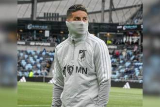 James Rodríguez se unió al Minnesota de la MLS a principios de febrero del presente año. FOTO: MINNESOTA.