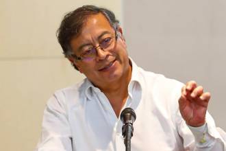 Presidente de Colombia, Gustavo Petro. FOTO: MANUEL SALDARRIAGA