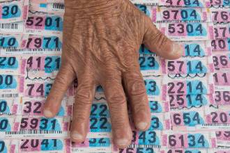 Venta de loterías. FOTO: ARCHIVO