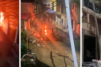 Así fue la explosión del carro bomba en Suárez, Cauca. /FOTOS: TOMADAS DE VIDEO 