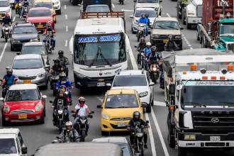 Pico y placa para esta semana en Medellín. FOTO: JAIME PÉREZ MUNÉVAR