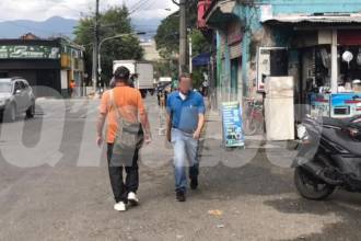 Lugar donde fue atacado a bala Luis Anthony. FOTO: LAURA ROSA JIMÉNEZ VALENCIA