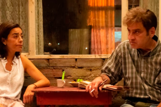 Sandra Reyes y Róbinson Díaz. /FOTO: CORTESÍA CANAL RCN