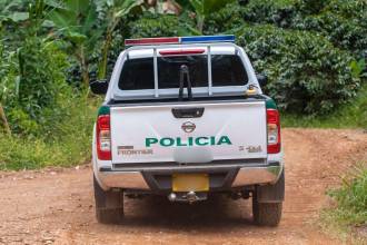 En Buriticá ya se han registrado varios hostigamientos a la Policía. El pasado mes de septiembre también fue herido un uniformado en zona rural de este municipio. /FOTO: ARCHIVO