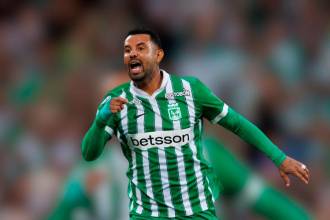 Cardona, que seguirá siendo el 10 del Verde, anotó gol. FOTO: CAMILO SUÁREZ